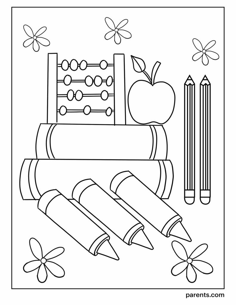 10 Printable Back To School Coloring Pages For Kids Vrogue co