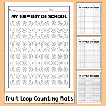 100th Day Fruit Loop Necklace 100 Days Of School Counting Sorting Snack 