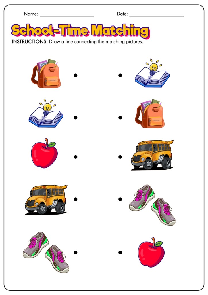 13 Back To School Fun Worksheets Free PDF At Worksheeto