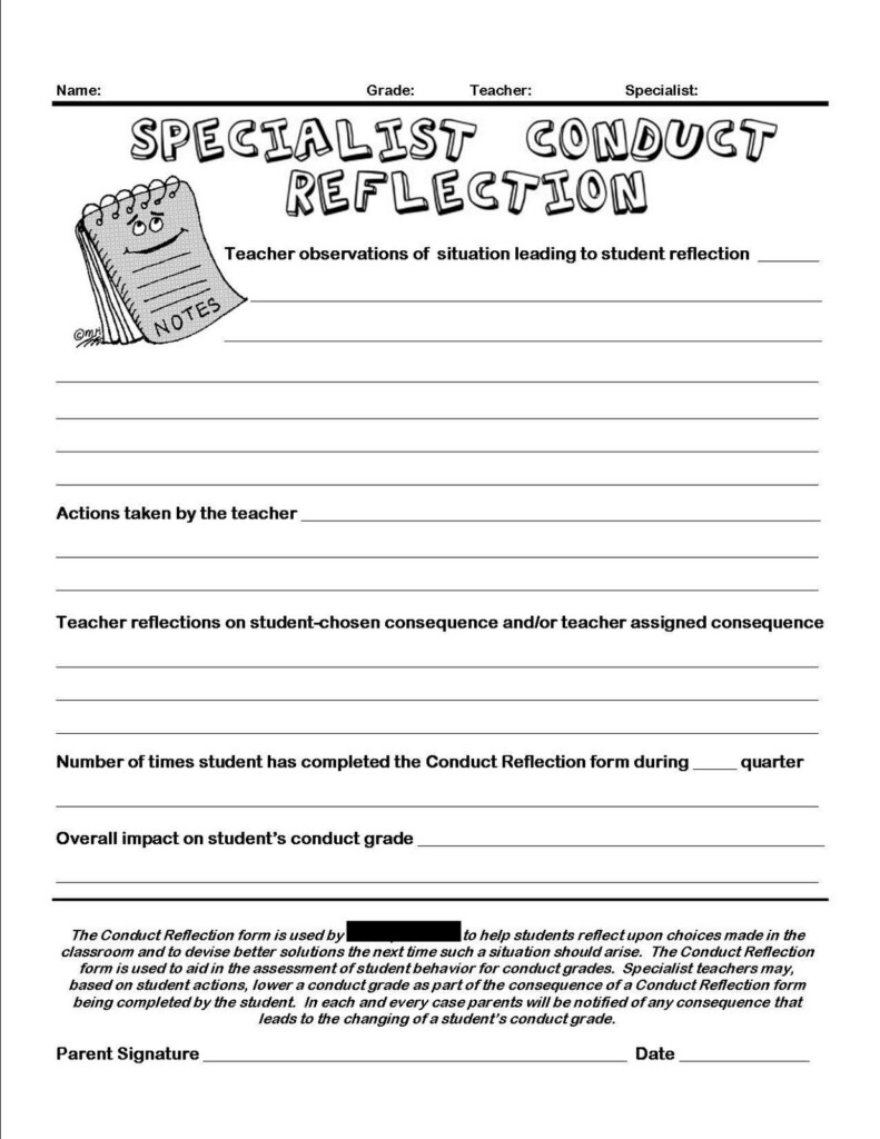 17 Best Images Of Reading Reflection Worksheet 7th Grade Reading 