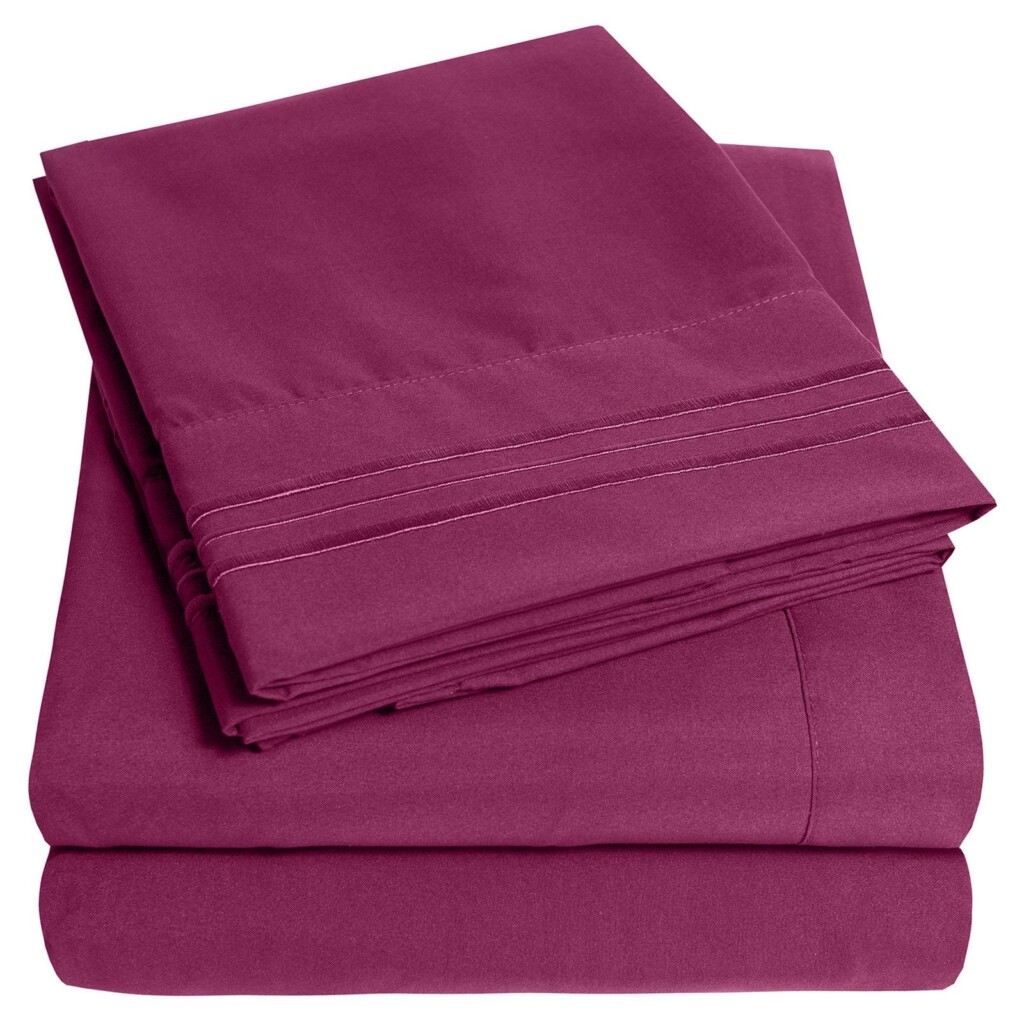 1800 Thread Count Egyptian Comfort Sheet Set By Sweet Home Collection 