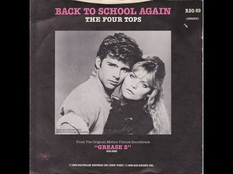  1982 Grease 2 Back To School Again YouTube