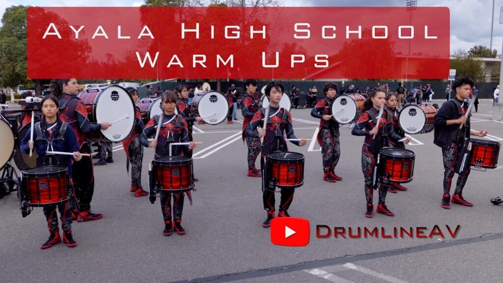 2024 Ayala High School Warm Ups WGI West YouTube