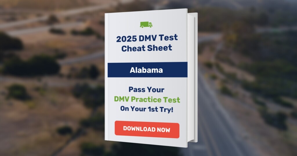 2025 Alabama DMV CDL Permit Test Cheat Sheet 99 Pass Rate 