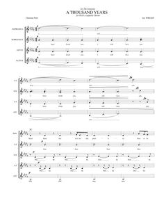 21 A Cappella Ideas Sheet Music A Cappella Pentatonix