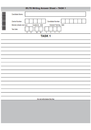 32 SAMPLE Answer Sheet Templates In PDF MS Word