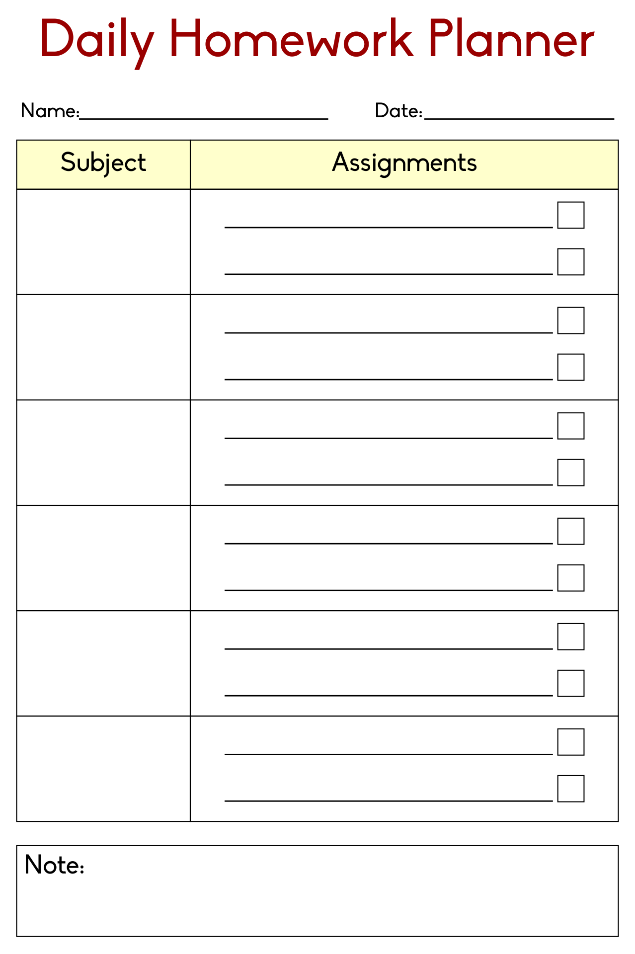 4 Best Homework Completion Chart Printable PDF For Free At Printablee