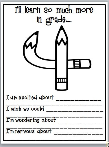 4th Grade 1st Day Worksheet