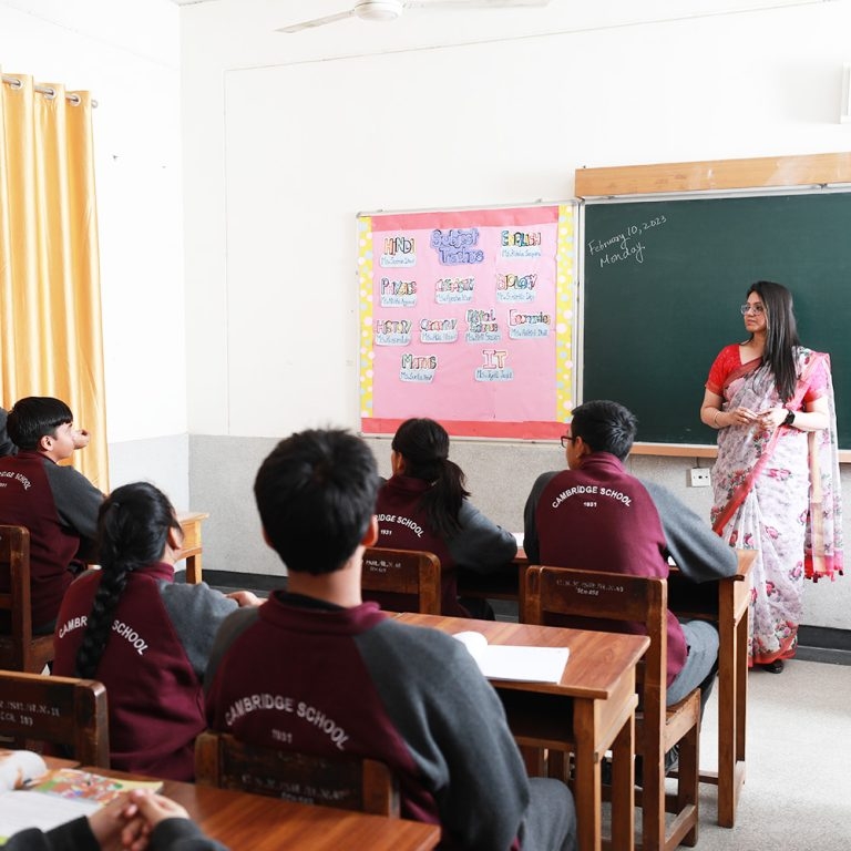 Academics Cambridge School Noida