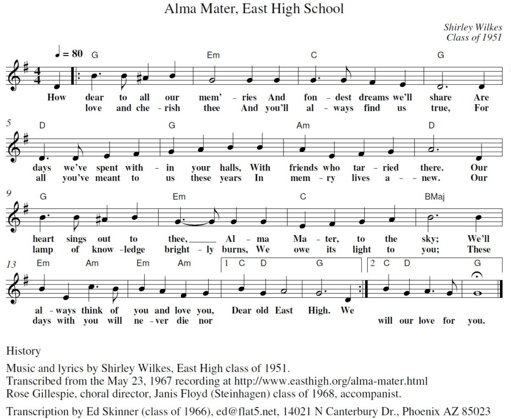 Alma Mater Sheet Music Free Yonireat