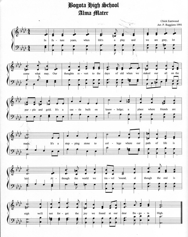 Alma Mater Sheet Music