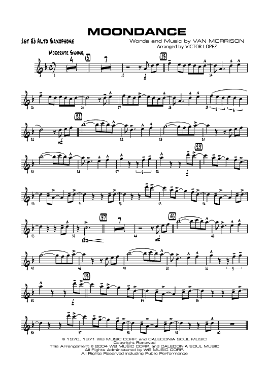 Alto Saxophone Sheet Music Popular Songs 2022