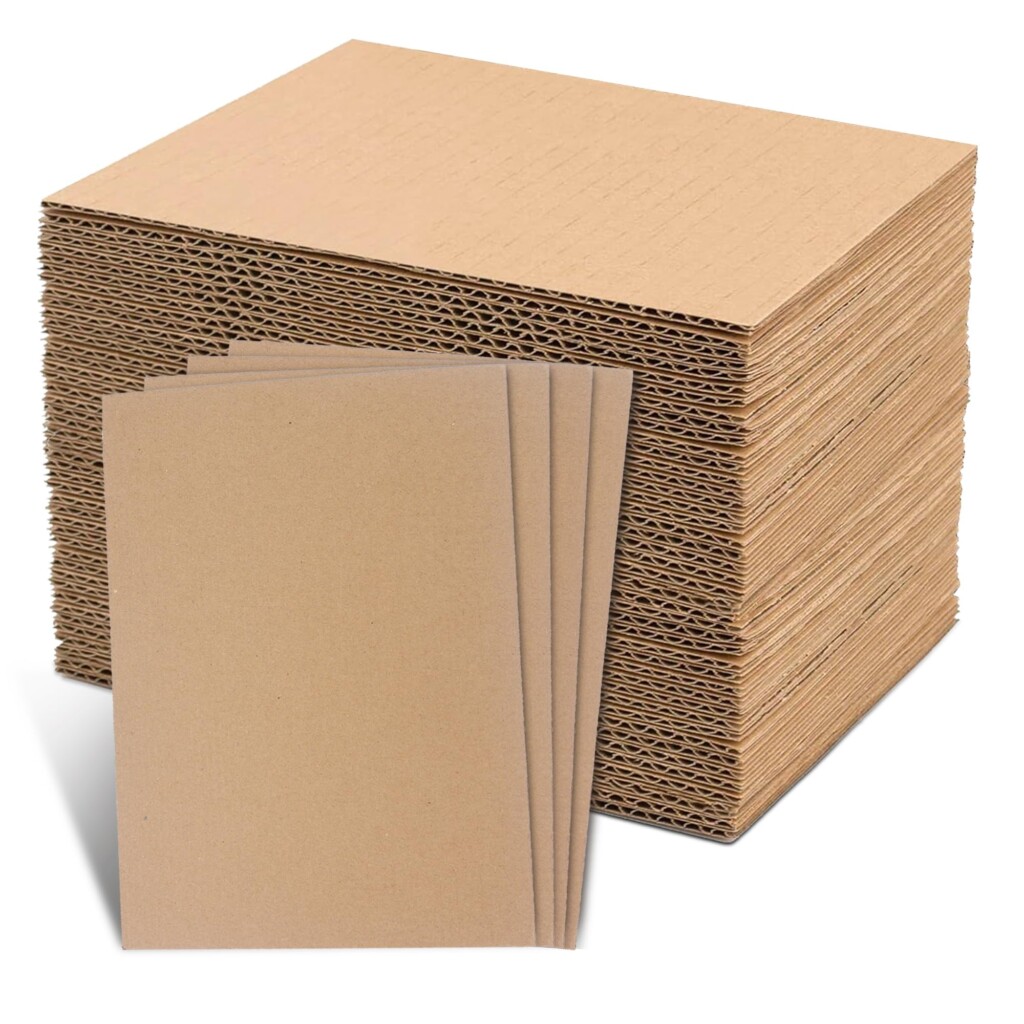 Amazon 105 Pack Corrugated Cardboard Sheets 11 X 8 5 Inch Thick 