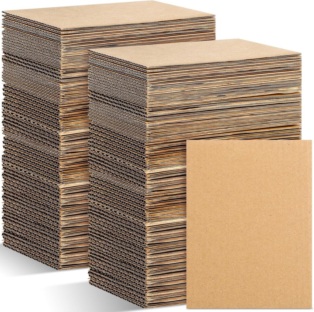 Amazon 50 Pack Corrugated Cardboard Sheets Flat Cardboard Inserts 