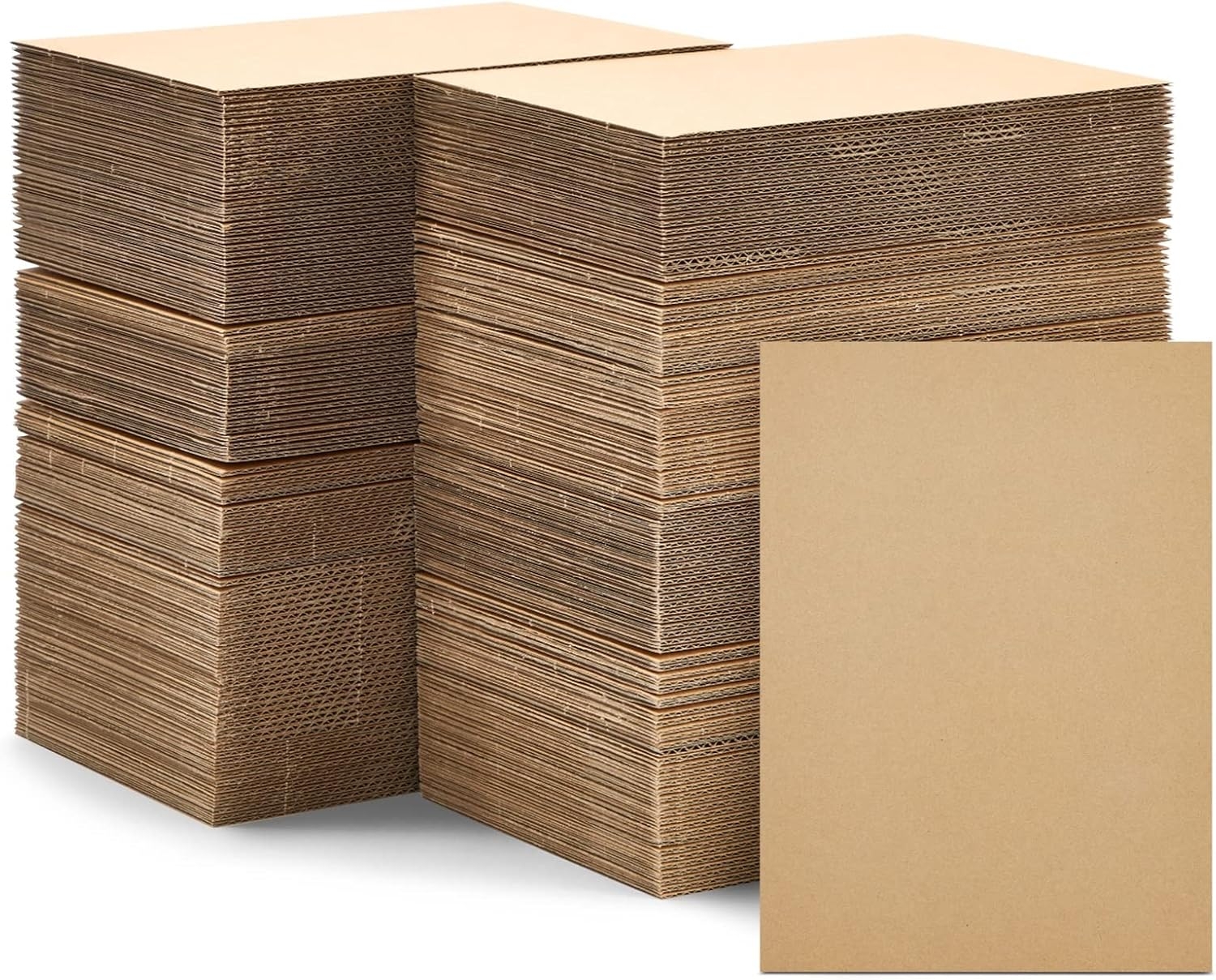Amazon UCANPACK Brown Kraft Corrugated Cardboard Sheets 8 5x11
