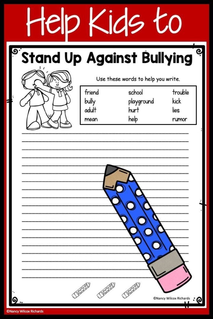 Anti Bullying Printables