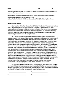 Argumentative Essay Cheat Sheet By Middle School Writing Warriors Inc