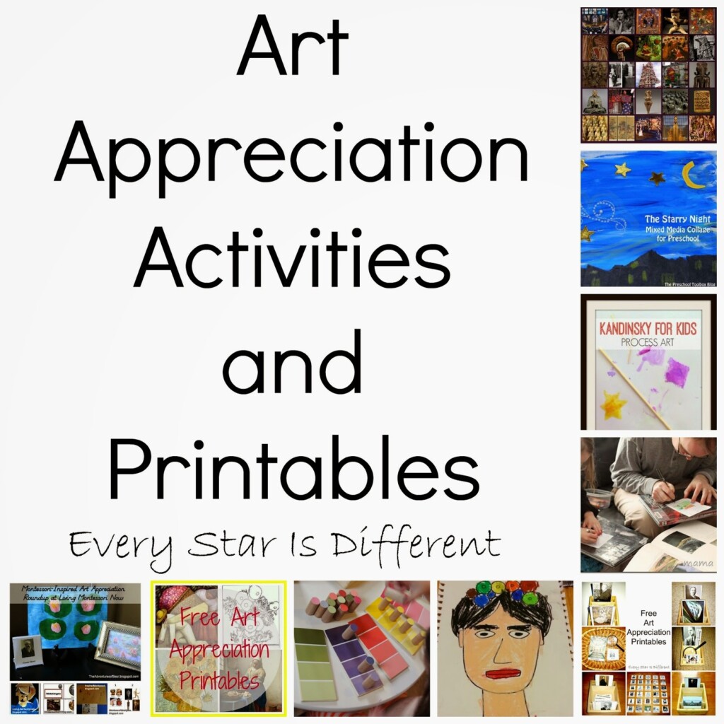 Art Appreciation Activities And Printables For Kids KLP Linky Every 