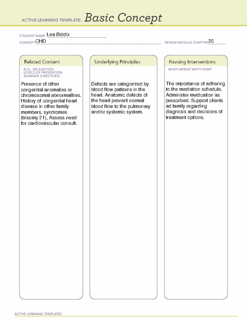 Ati Basic Concept Template Download Template