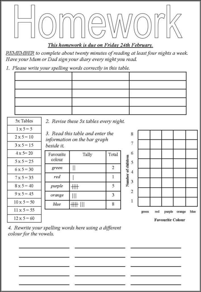 Australian Year 4 Worksheets