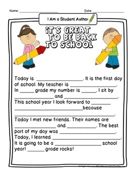 Back To School Activities 2nd Grade By Math Resources For Teaching