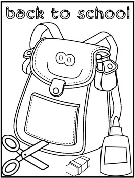 Back To School Coloring Pages For Second Grade At GetColorings 