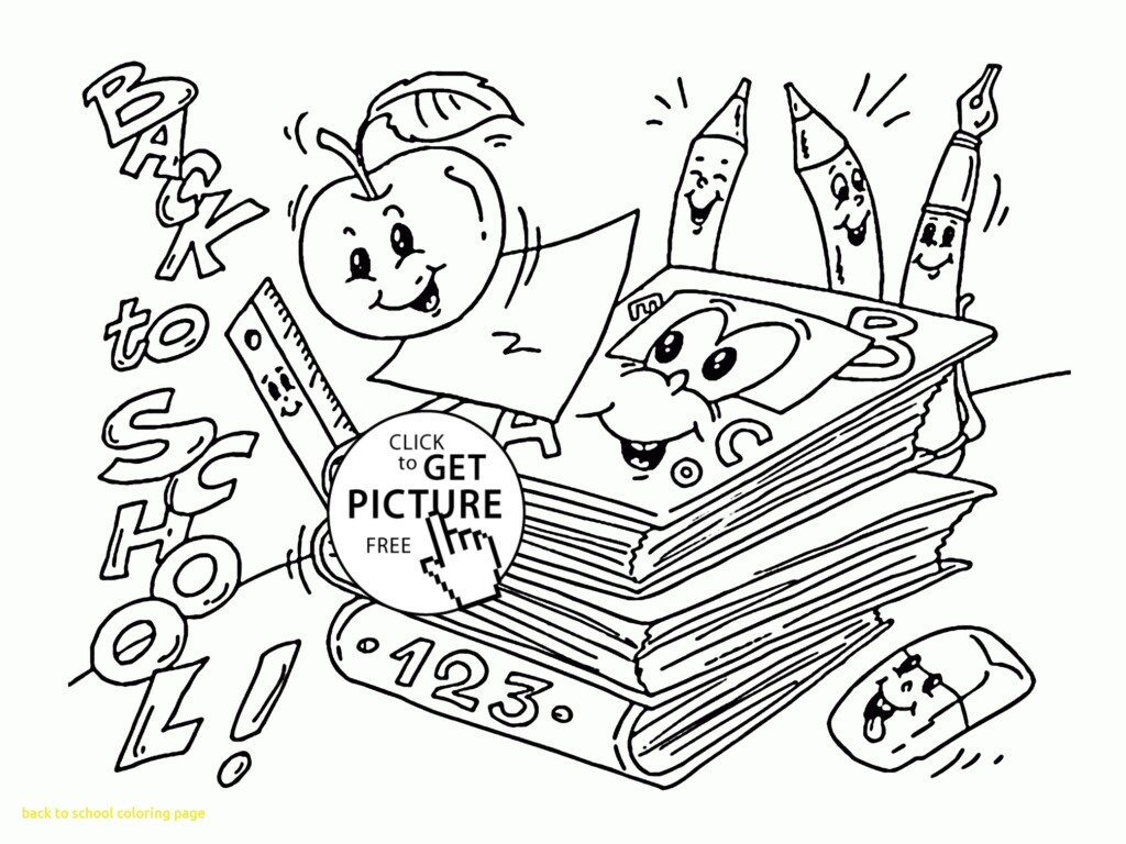 Back To School Coloring Pages For Second Grade At GetColorings 