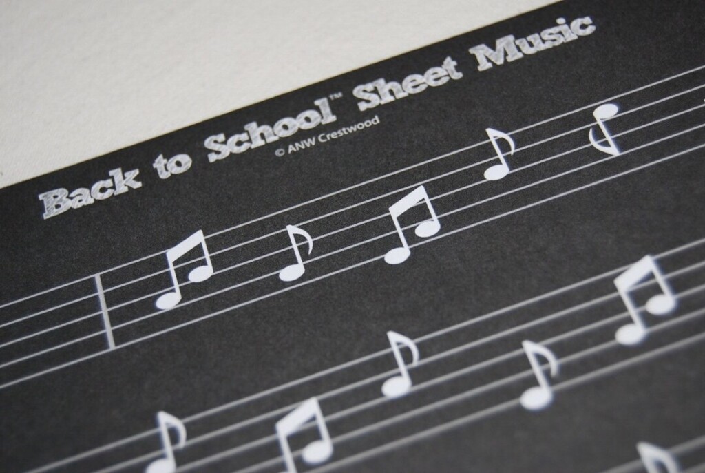 Back To School Sheet Music Paper By TPC Studio Etsy