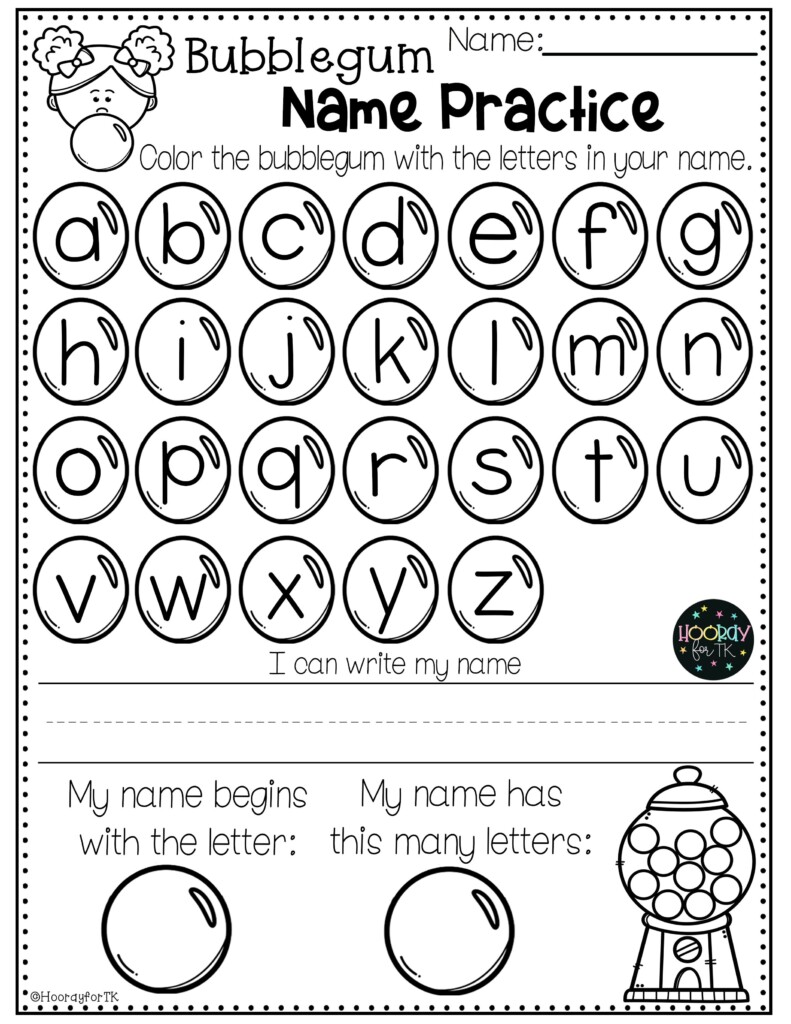 Back To School Worksheets Pre K And TK Back To School Worksheets 