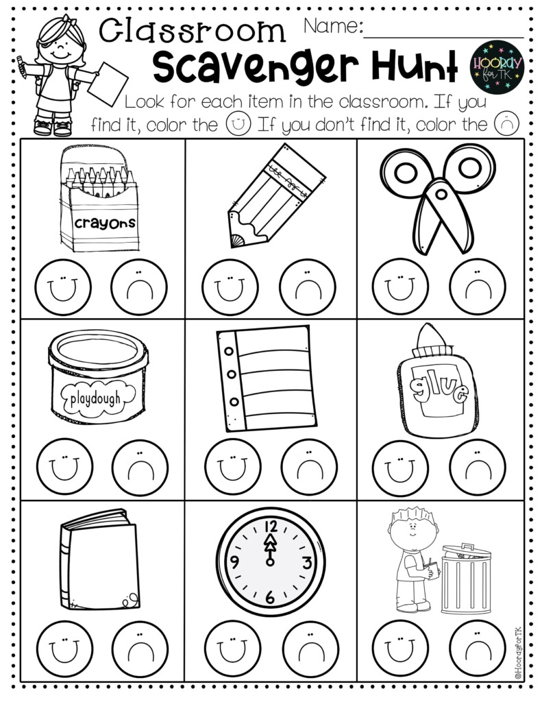 Back To School Worksheets School Worksheets Printable