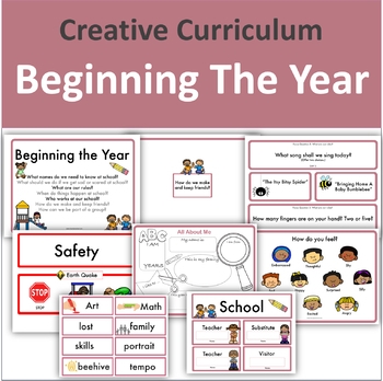 Beginning The Year Creative Curriculum By Iheartpreschool TpT