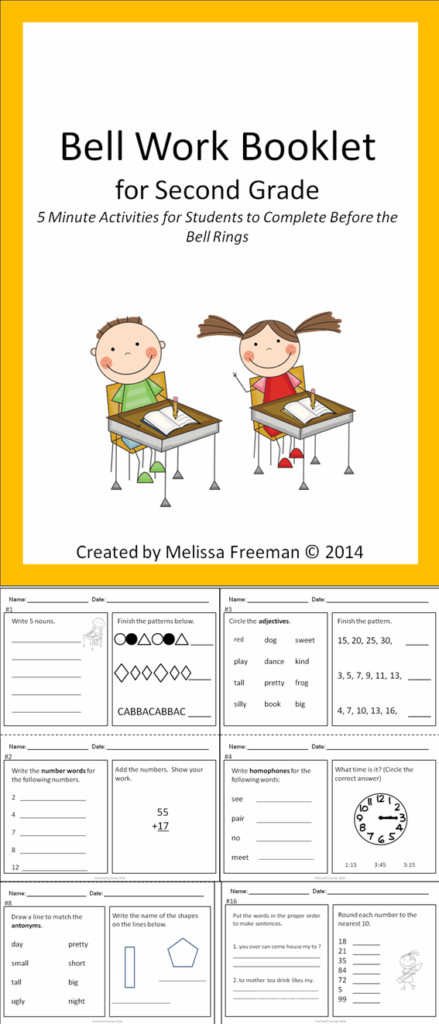 Bell Work Worksheets