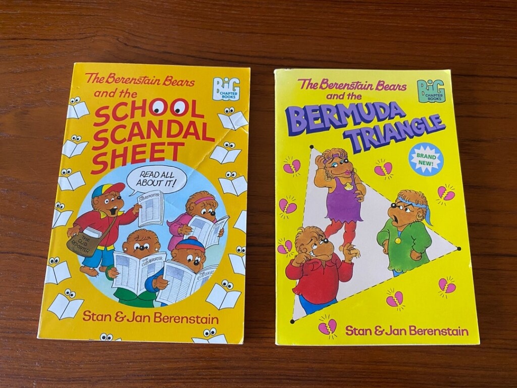 Berenstain Bears 2 Children 39 s Books School Scandal Sheet Bermuda 