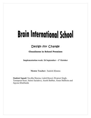 Brain International School PDF