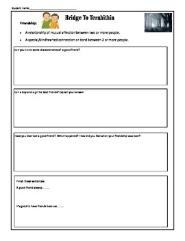 Bridge To Terabithia Common Core Aligned 43 Worksheets And Activities