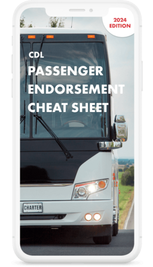 CDL Endorsement P Passenger Cheat Sheet DMVCheatSheets