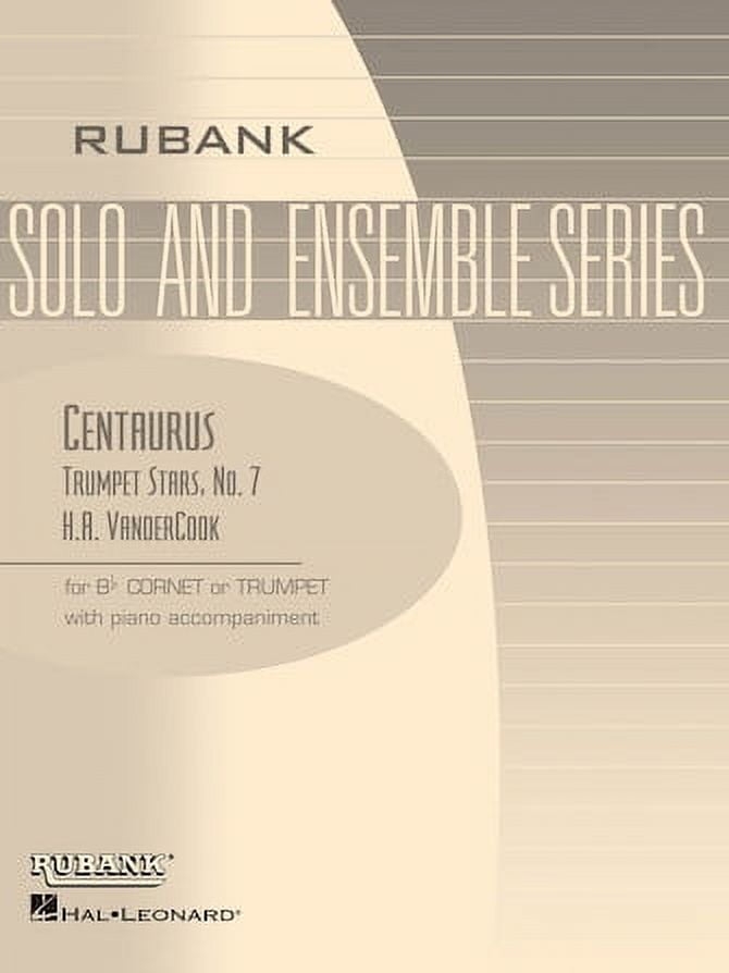 Centaurus Trumpet Stars No 7 Bb Trumpet Cornet Solo With Piano 