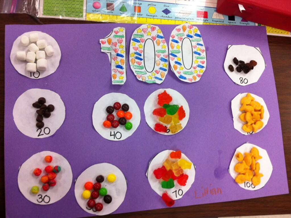 Crayon Bits A First Grade Blog 100th Day Snack