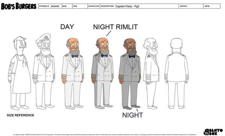 DVOART Bob 39 s Burgers Design Bobs Burgers Character Model Sheet 