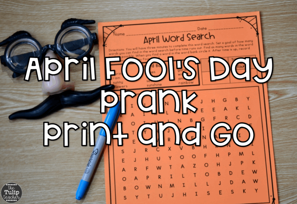 EASY And FUN April Fool 39 s Day Prank By Teachers For Students In The 