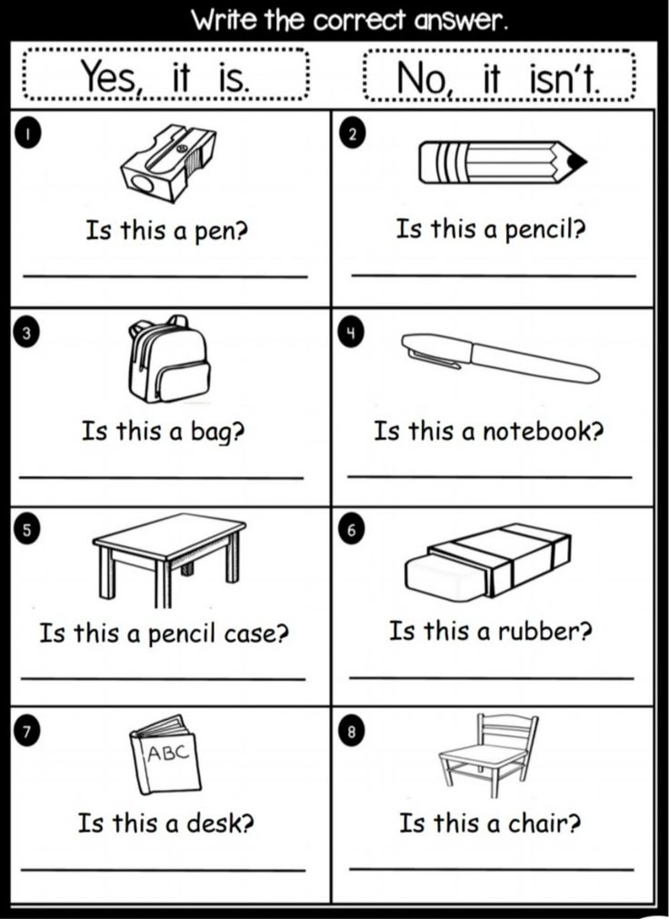 English Worksheets For Primary