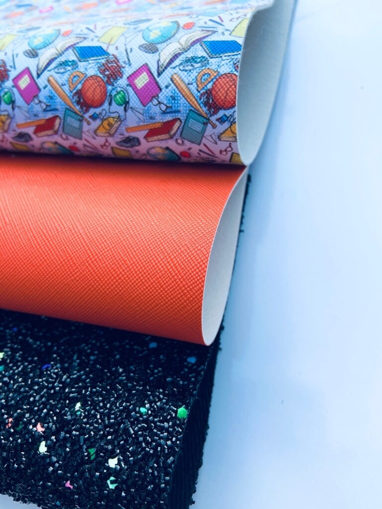 Faux Leather Sheets Back To School Faux Leather DIY Hair Etsy