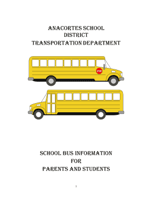 Fillable Online Emergency Information Anacortes School District Fax 