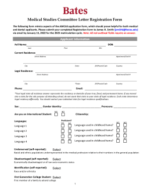 Fillable Online How To Fill Out Your Medical School Application AAMC
