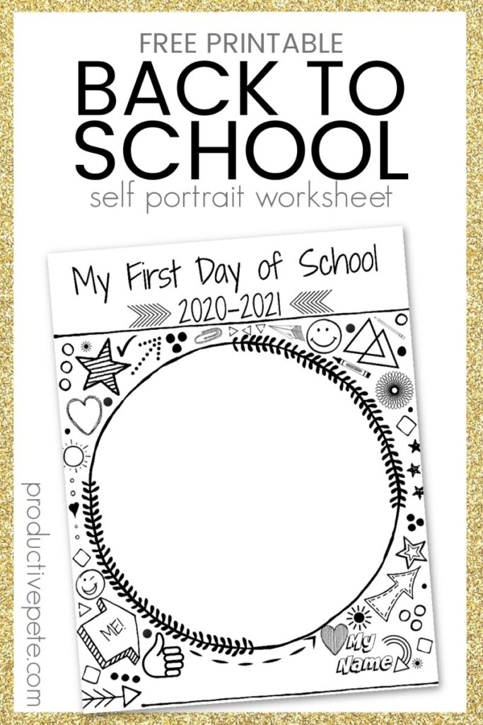 First Day Activities Worksheets
