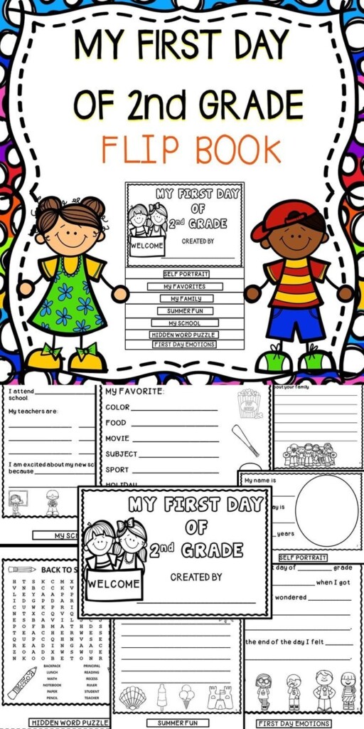 First Day Of Second Grade Activities