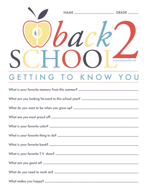 First Year Kindergarten Teacher Checklist