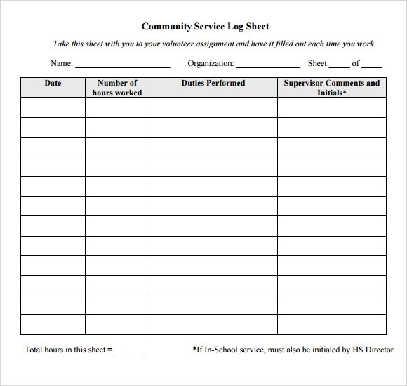FREE 16 Sample Log Sheet Templates In Google Docs Google Sheets 