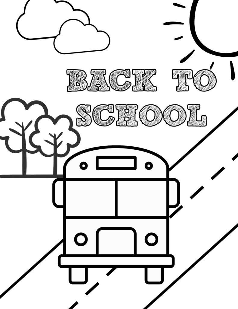 Free Back To School Coloring Pages For Kids Amy 39 s Balancing Act