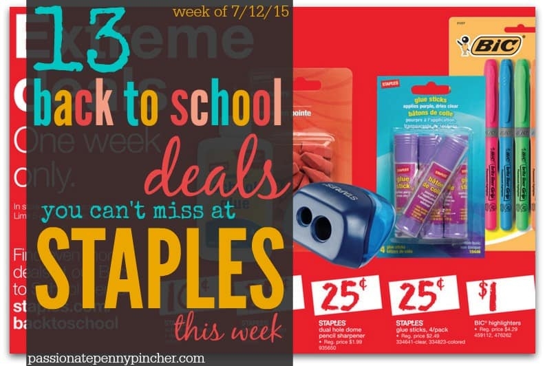 Free Back To School Walmart Target Stock Up Price Cheat Sheet